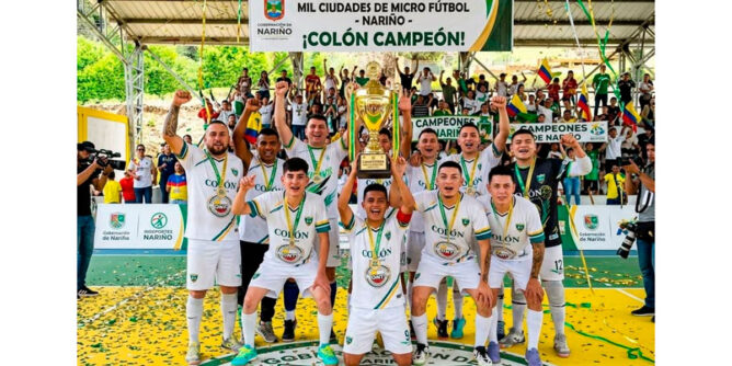 Colón, campeón del torneo mil ciudades de fútbol de salón