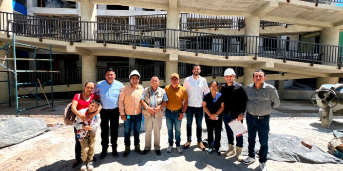 Construcción IE Rafael Uribe Uribe de Buesaco