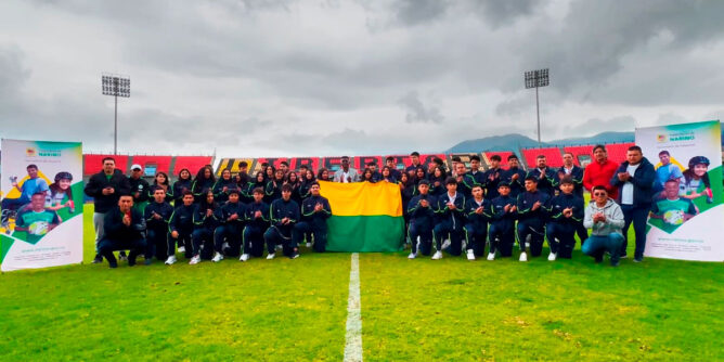 Deportistas nariñenses en la fase regional de los Juegos Intercolegiados