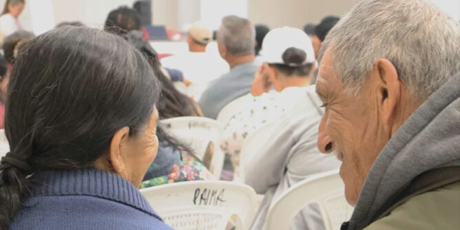 Entrega de cartas a víctimas de Nariño