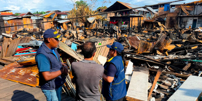 Entregaron ayudas humanitarias en Bocas de Satinga, Olaya Herrera