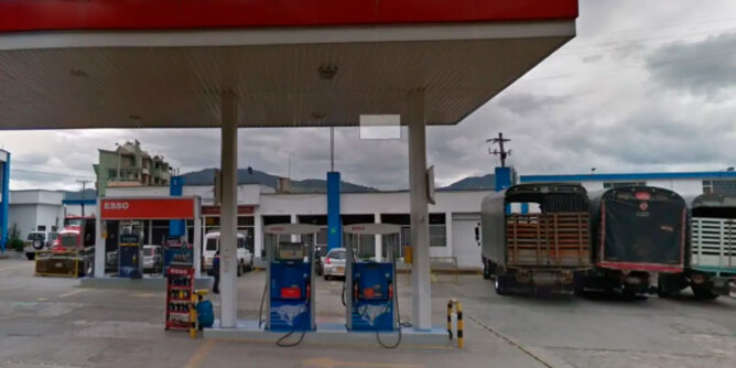 Estación de servicio de combustibles