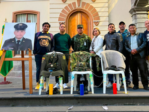 Familiares de secuestrados