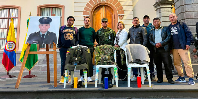 Familiares de secuestrados