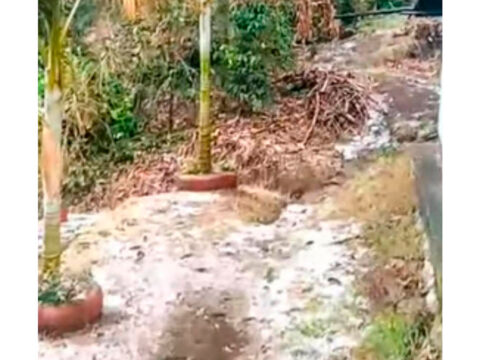 Granizada en La Unión Nariño