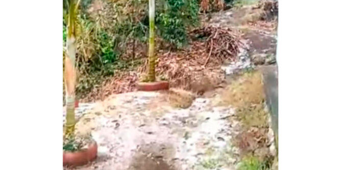 Granizada en La Unión Nariño