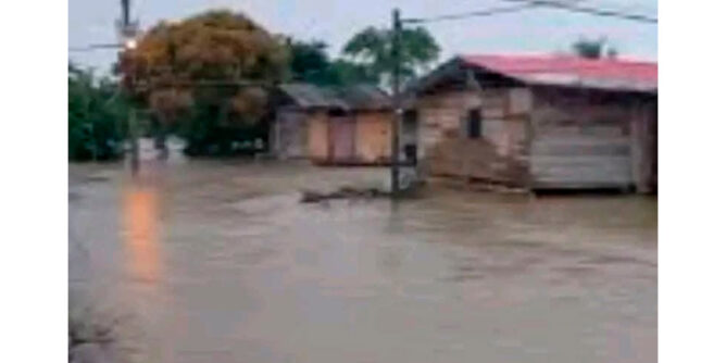 inundaciones en Tumaco por el río Caunapí