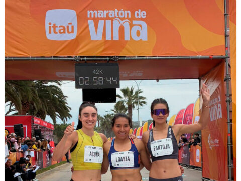 Lina Maritza Pantoja segunda en la Maratón de Viña del Mar
