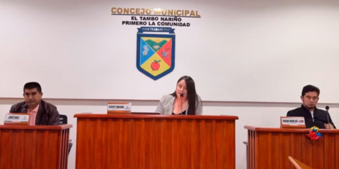 Mesa directiva de El Tambo, Nariño