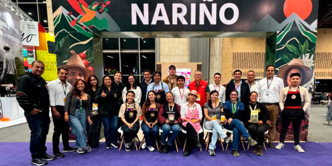 Nariñenses en Cafés de Colombia Expo