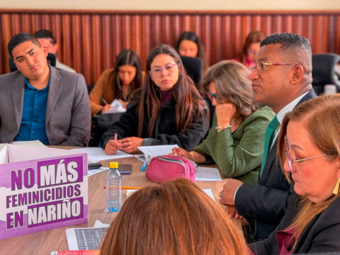 Proponen medidas permanentes para prevenir los feminicidios y proteger a las mujeres No más feminicidios en Nariño