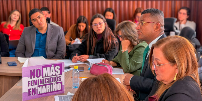 No más feminicidios en Nariño