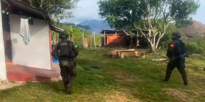 Operativo del Ejército en El Peñol, Nariño