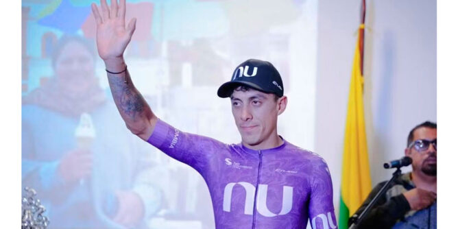 Ciclista Oscar Quiroz