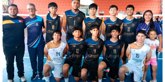 Pasto campeón departamental de voleibol juvenil