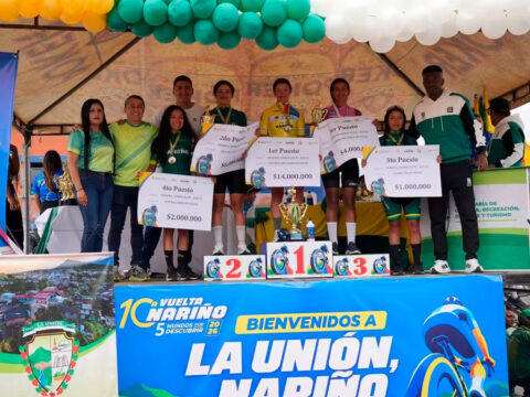 Premiación Vuelta a Nariño