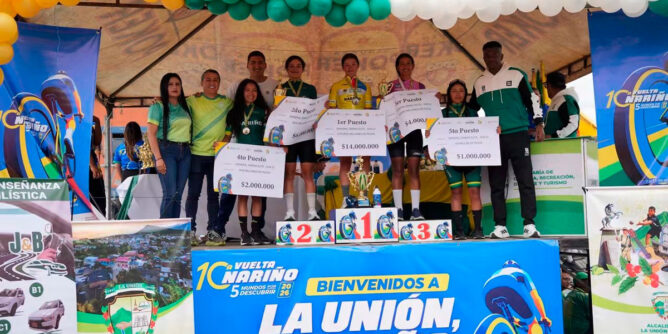 Premiación Vuelta a Nariño