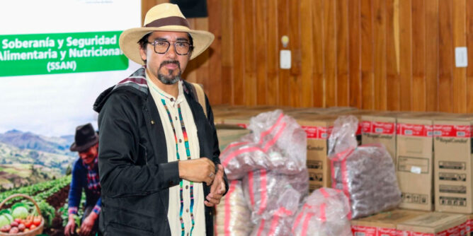 Programa de soberanía alimentaria en Nariño