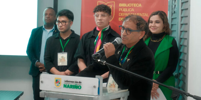 Reapertura de la biblioteca pública departamental