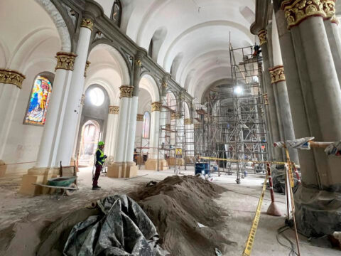 Restauración del santuario de Nuestra Señora de Visitación de Ancuya