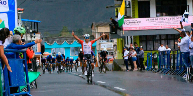 Richard Huera, ciclista ecuatoriano