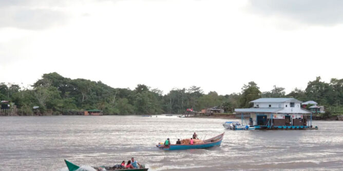 Río Tapaje, en El Charco, Nariño