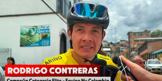 Rodrigo Contreras, campeón de la X Vuelta a Nariño