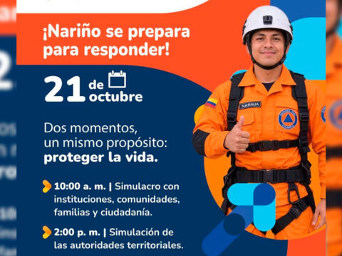 simulacro en Nariño