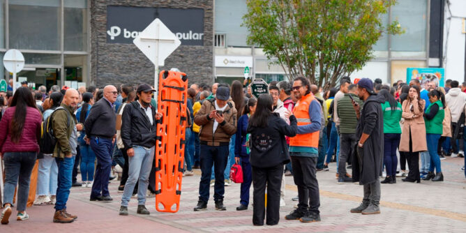 Simulacro nacional en Pasto