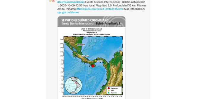 Sismo en Panamá