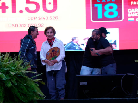 Subasta de café en Pasto