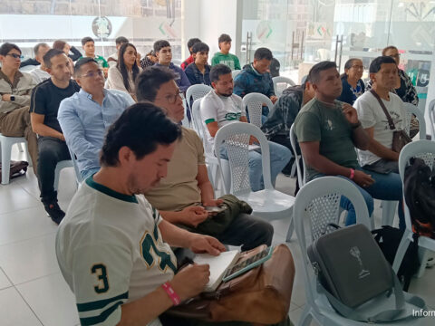 Taller de formación audiovisual en Sandoná