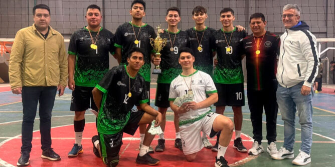 Equipo de Udenar (Pasto 1) de voleibol