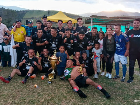 Villa del Rosario, campeón municipal de fútbol en Sandoná