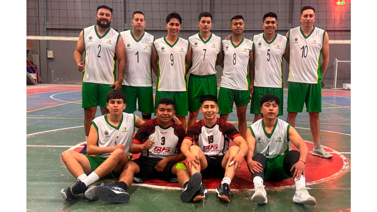 Equipo de Yacuanquer de voleibol